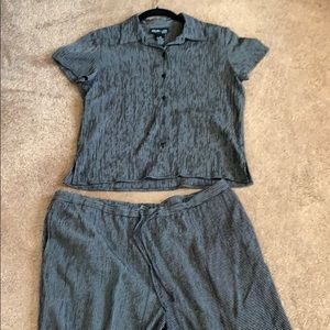 Style & Co petite 2 piece pants outfit